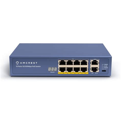 Amcrest 9 port poe switch